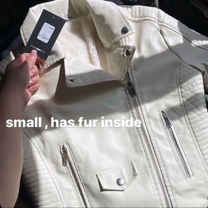 White Leather Jacket